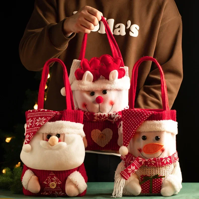 2023 New Christmas Santa Sack Children Xmas Gifts Candy Bags Exquisite Santa Bags Christmas Stocking Christmas Decorations
2023 New Christmas Santa Sack Children Xmas Gifts Candy Bags Exquisite Santa Bags Christmas Stocking Christmas Decorations