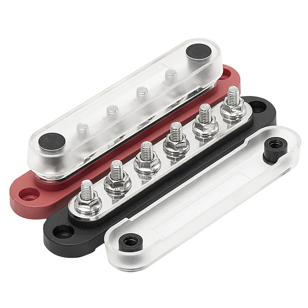 Car Terminal Block Negative Bus Bar 12V Power Distribution Block M6 Termianl Bus for Automotive Boat Solar System
Car Terminal Block Negative Bus Bar 12V Power Distribution Block M6 Termianl Bus for Automotive Boat Solar System