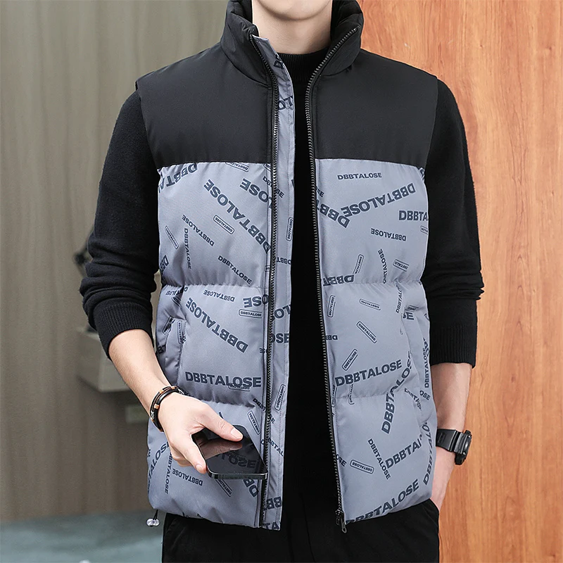 Mens Jacket Sleeveless Vest Autumn Thermal Soft Vests Casual Fashion Coats Male Cotton Men's Vest Men Thicken Waistcoat 5Xl
Mens Jacket Sleeveless Vest Autumn Thermal Soft Vests Casual Fashion Coats Male Cotton Men's Vest Men Thicken Waistcoat 5Xl
