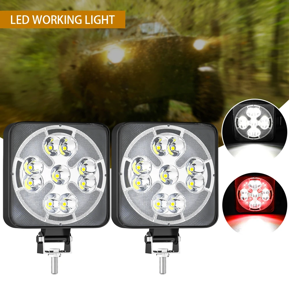 2022 hot sale 46W LED Work Light Mini Square LED Light Super Bright Daylight White Yellow Light For Car Motorcycle Trucks
2022 hot sale 46W LED Work Light Mini Square LED Light Super Bright Daylight White Yellow Light For Car Motorcycle Trucks