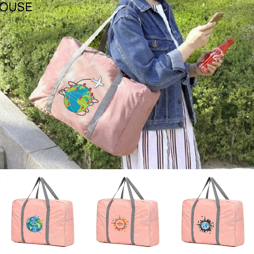 Large capacity folding travel bag clothing sorting Unisex women's luggage sorting printed travel bag
Large capacity folding travel bag clothing sorting Unisex women's luggage sorting printed travel bag