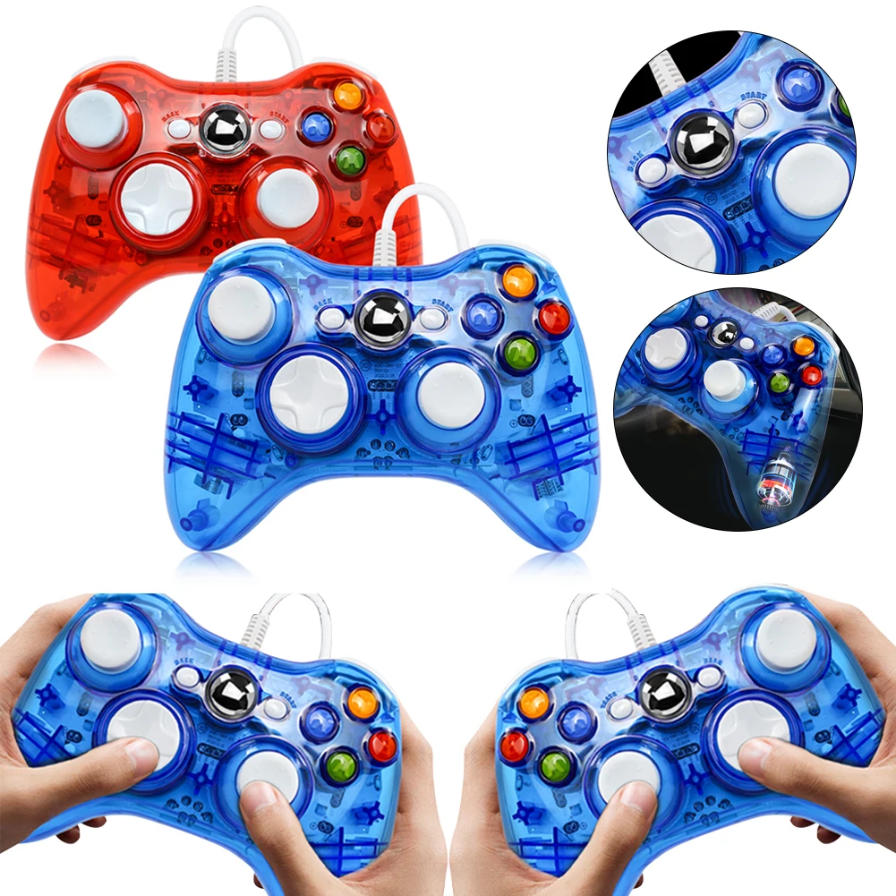 USB Wired Vibration Gamepad Joystick For Xbox 360/Xbox One Double Shock Game Joystick Gamepad for PC Laptop Console Joystick
USB Wired Vibration Gamepad Joystick For Xbox 360/Xbox One Double Shock Game Joystick Gamepad for PC Laptop Console Joystick