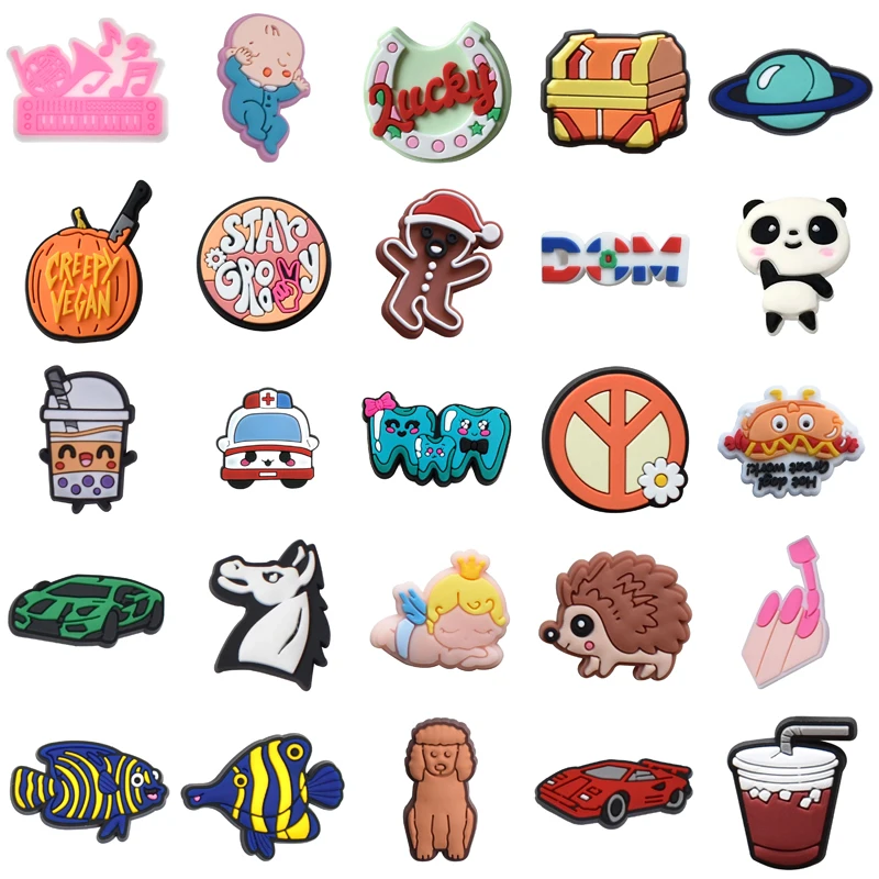 Para Pins Packs Kids Set Jeans Women Charm Gifts Shoe Charms Boy Shoes Accessories Wholesale Bulk Men Girl Decorations for Crocs
Para Pins Packs Kids Set Jeans Women Charm Gifts Shoe Charms Boy Shoes Accessories Wholesale Bulk Men Girl Decorations for Crocs