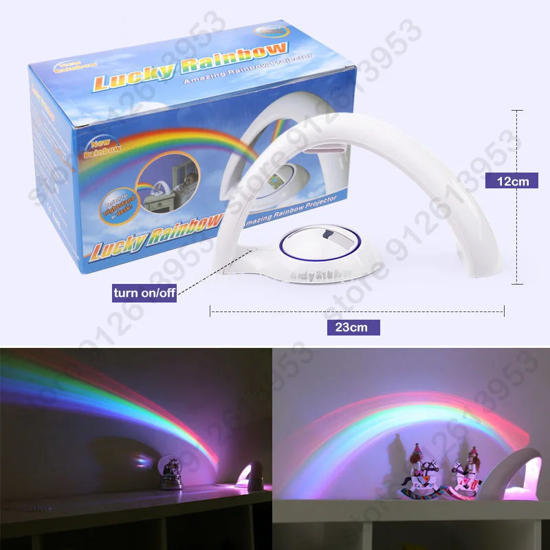 Led Rainbow Projector Rainbow Maker Kids Light Romantic Night Light Color Changing Children Girls Gift Bedroom Home Decoration
Led Rainbow Projector Rainbow Maker Kids Light Romantic Night Light Color Changing Children Girls Gift Bedroom Home Decoration