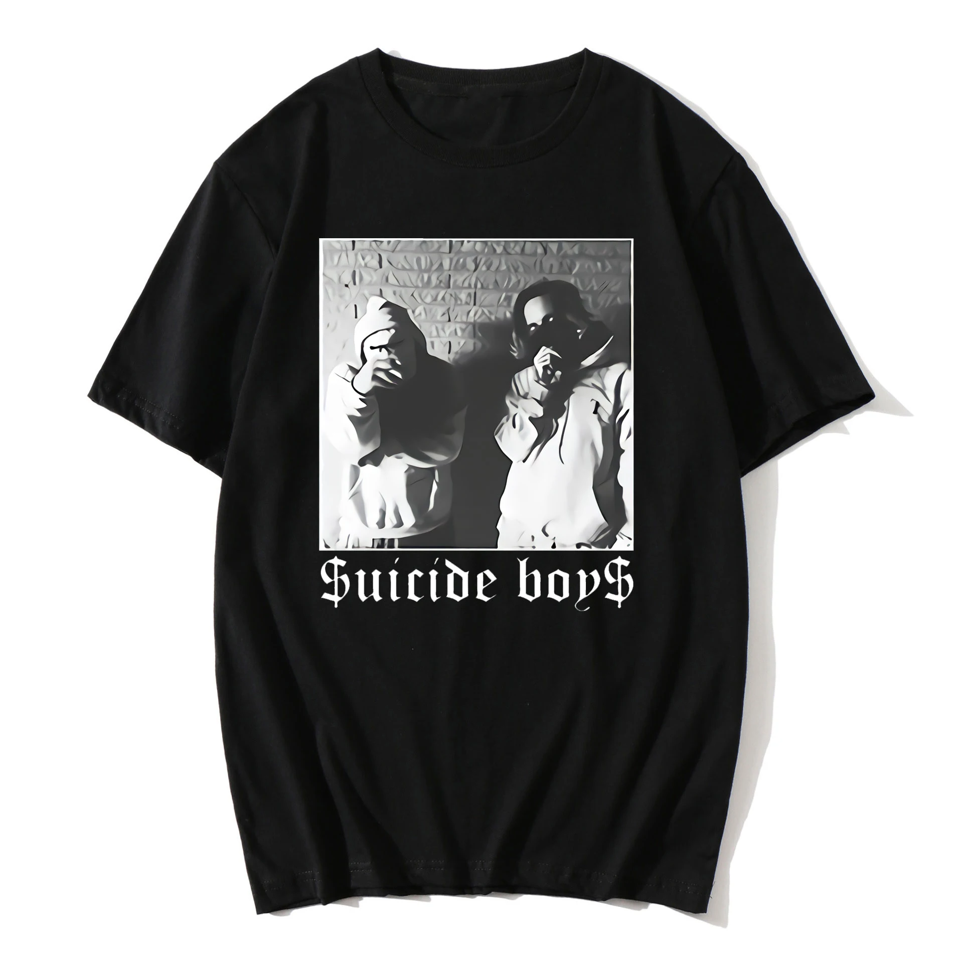 Rapper $uicideboy$ Suicide T Shirt Men Women Fashion Cotton T-shirt Kids Hip Hop Tops Tee Suicideboys Camiseta Hombre Boy Tshirt
Rapper $uicideboy$ Suicide T Shirt Men Women Fashion Cotton T-shirt Kids Hip Hop Tops Tee Suicideboys Camiseta Hombre Boy Tshirt