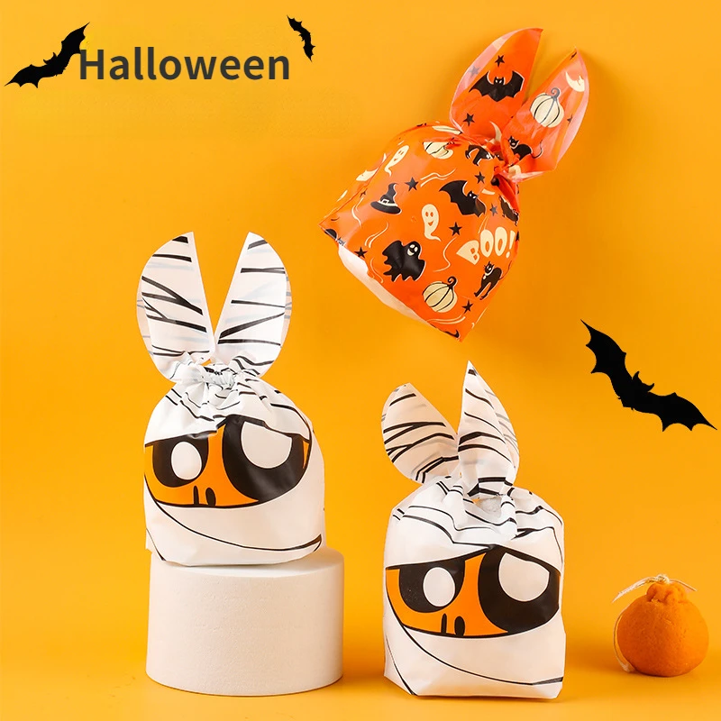 50pcs Halloween Candy Bags Pumpkin Bat Snack Biscuit Gift Bag Trick or Treat Kids Favors Halloween Party Decoration Supplies
50pcs Halloween Candy Bags Pumpkin Bat Snack Biscuit Gift Bag Trick or Treat Kids Favors Halloween Party Decoration Supplies
