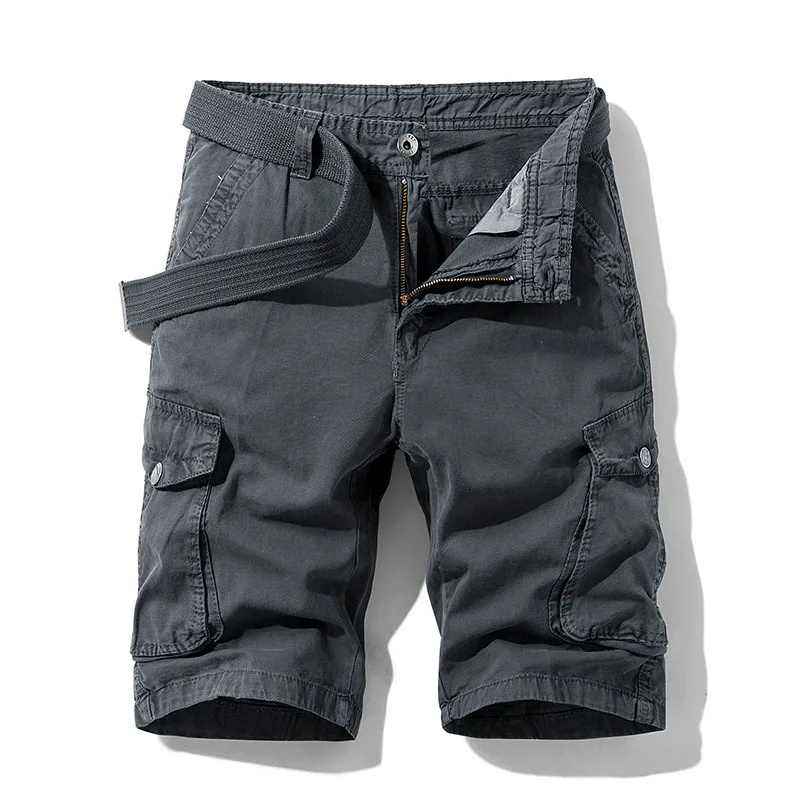 2023 Summer Cargo Shorts Men New Cotton Casual Fashion Brand Short Pants Men Multiple Pockets Military Cargo Shorts Mens No Belt
2023 Summer Cargo Shorts Men New Cotton Casual Fashion Brand Short Pants Men Multiple Pockets Military Cargo Shorts Mens No Belt