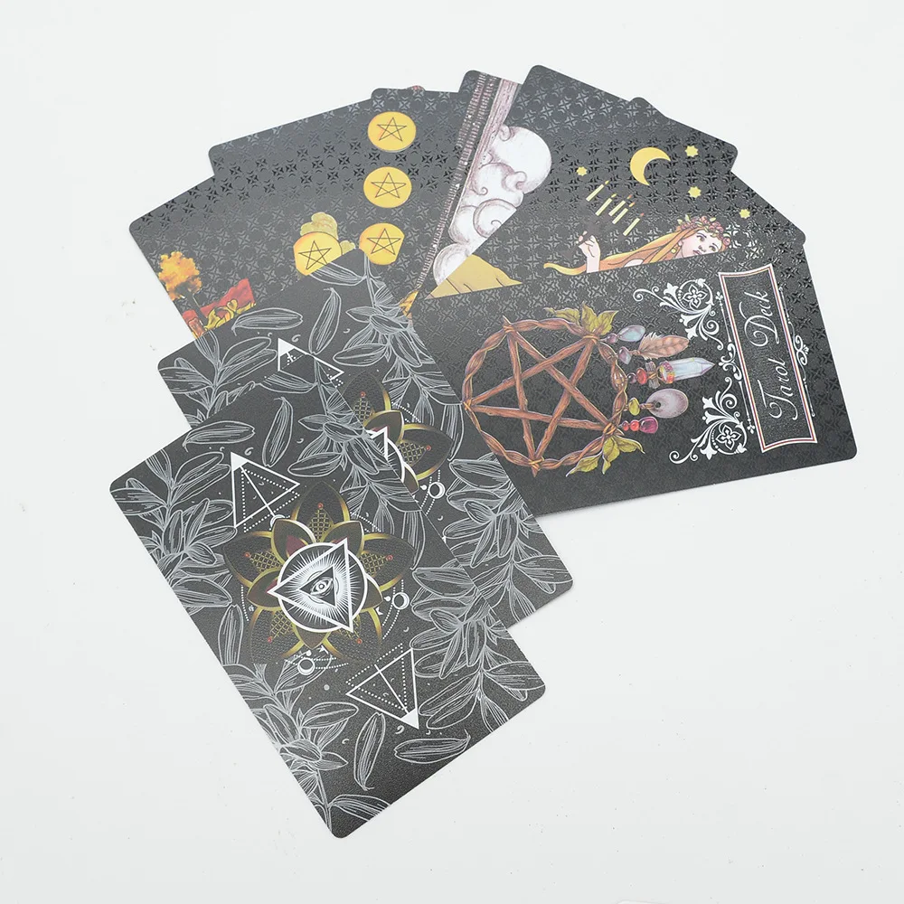 Waittaro Tarot Witch Prophecy Mysterious Divination Colorful Plastic PVC Waterproof All English Family Party Chessboard Game Toy
Waittaro Tarot Witch Prophecy Mysterious Divination Colorful Plastic PVC Waterproof All English Family Party Chessboard Game Toy