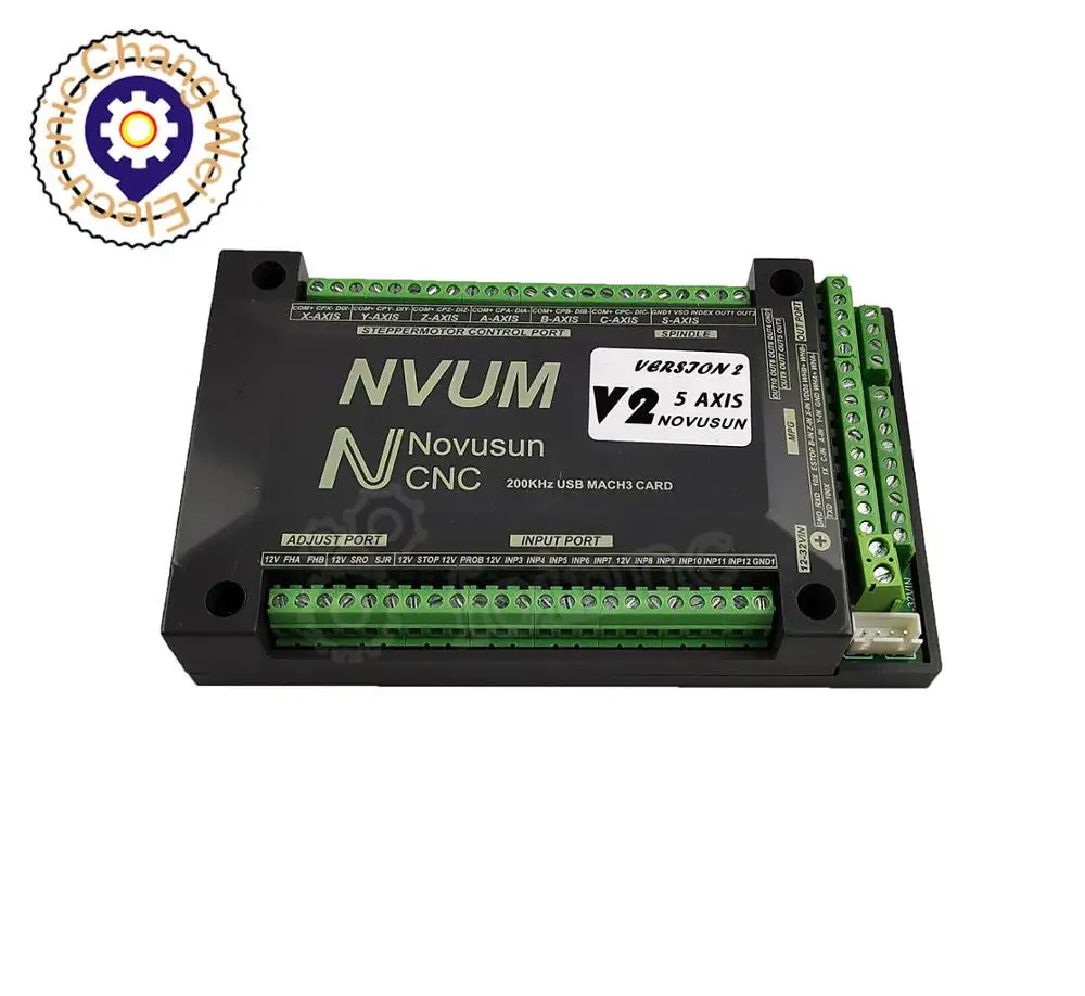 CNC motion controller NVUM mach3 upgrade 3 axis 4 axis 5 axis 6 axis mach3 control card USB interface control card
CNC motion controller NVUM mach3 upgrade 3 axis 4 axis 5 axis 6 axis mach3 control card USB interface control card