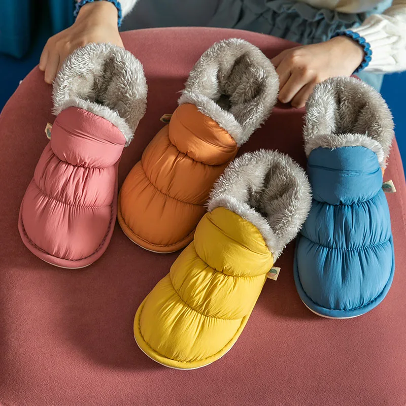 2022 furry Fur Home Waterproof Slippers Women Men Winter Snow Shoes Comfortable Soft Indoor Flat Couple House Warm Plush Slipper
2022 furry Fur Home Waterproof Slippers Women Men Winter Snow Shoes Comfortable Soft Indoor Flat Couple House Warm Plush Slipper