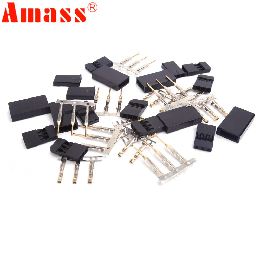 10/ 20pair Male/ Female Connector For Futaba For RC Model, Servo Connector, Model Receiver Battery ESC Connection
10/ 20pair Male/ Female Connector For Futaba For RC Model, Servo Connector, Model Receiver Battery ESC Connection