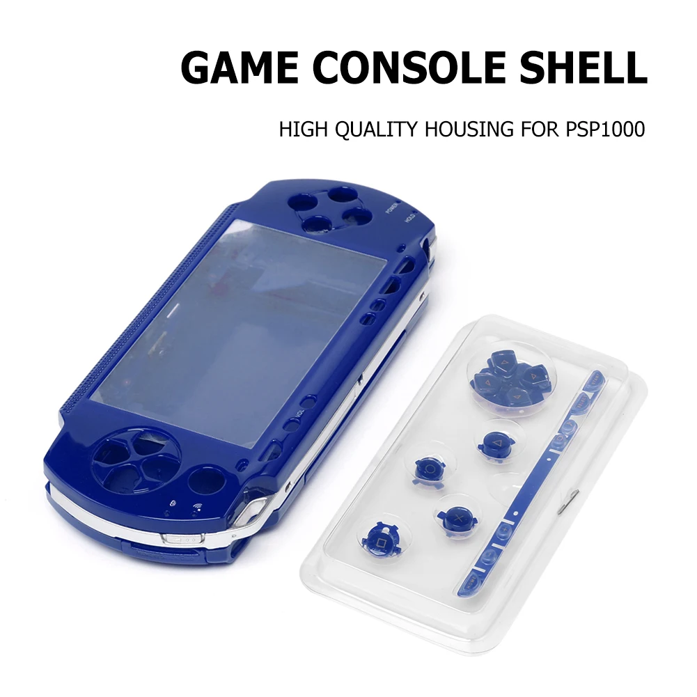 High Quality Game Console Shell Cover Case for Sony PSP1000 With Button Case Complete Shell Cover for PSP 1000 + Free Screws set
High Quality Game Console Shell Cover Case for Sony PSP1000 With Button Case Complete Shell Cover for PSP 1000 + Free Screws set