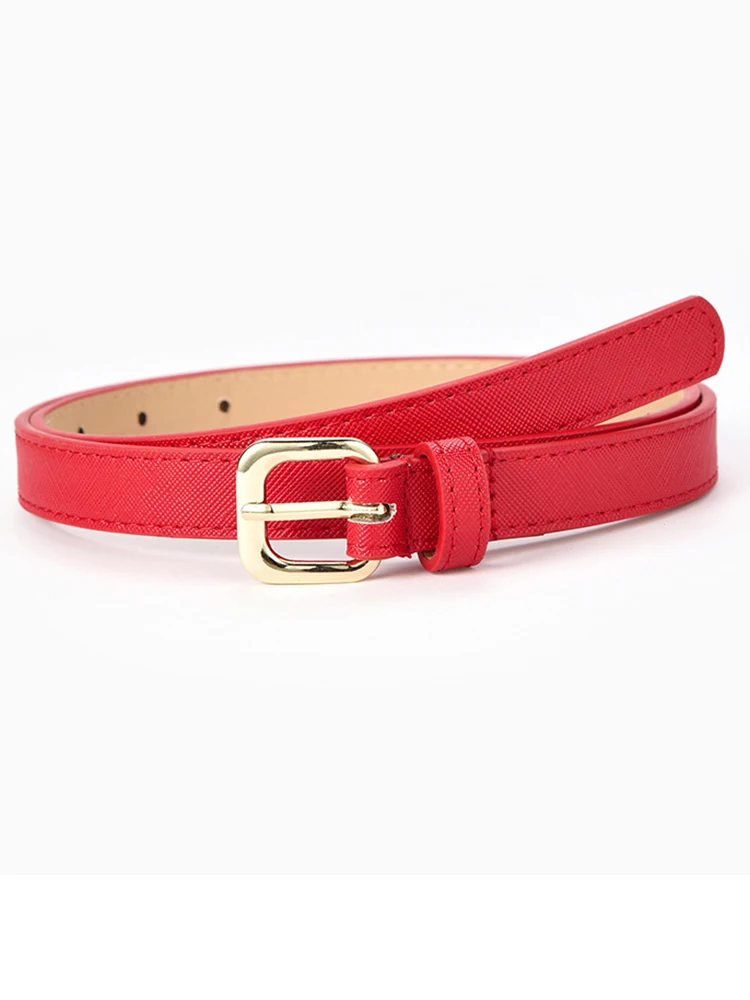 Women Fashion Simple Small Thin Belt Solid Color Gold Square Pin Buckle Decorative Dress Jeans Black Ladies Belts
Women Fashion Simple Small Thin Belt Solid Color Gold Square Pin Buckle Decorative Dress Jeans Black Ladies Belts
