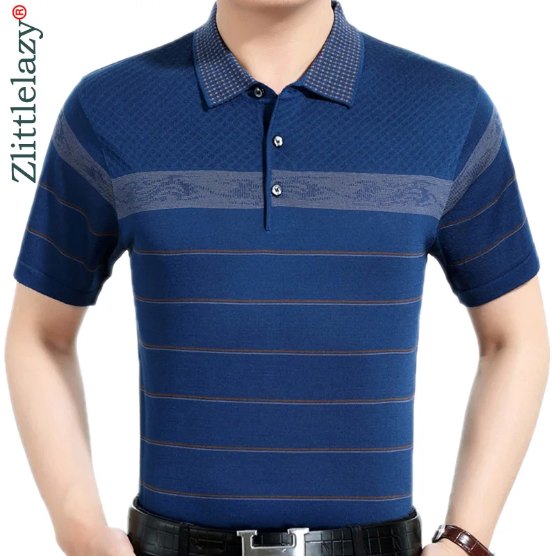 Summer Polo Shirt Men Short Sleeve Polos Shirts Striped Slim Fit Mens Pol Clothes Dress Bodybuilding Streetwear Poloshirt 3710
Summer Polo Shirt Men Short Sleeve Polos Shirts Striped Slim Fit Mens Pol Clothes Dress Bodybuilding Streetwear Poloshirt 3710