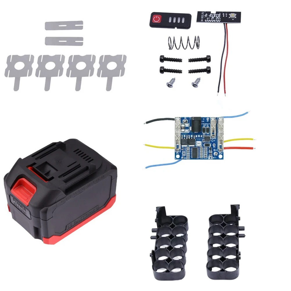 Plastic Case Battery Shell 10/15/20cores 1set Accessories Metal PCB Charging Board For MAKITA Electric Power Tool
Plastic Case Battery Shell 10/15/20cores 1set Accessories Metal PCB Charging Board For MAKITA Electric Power Tool