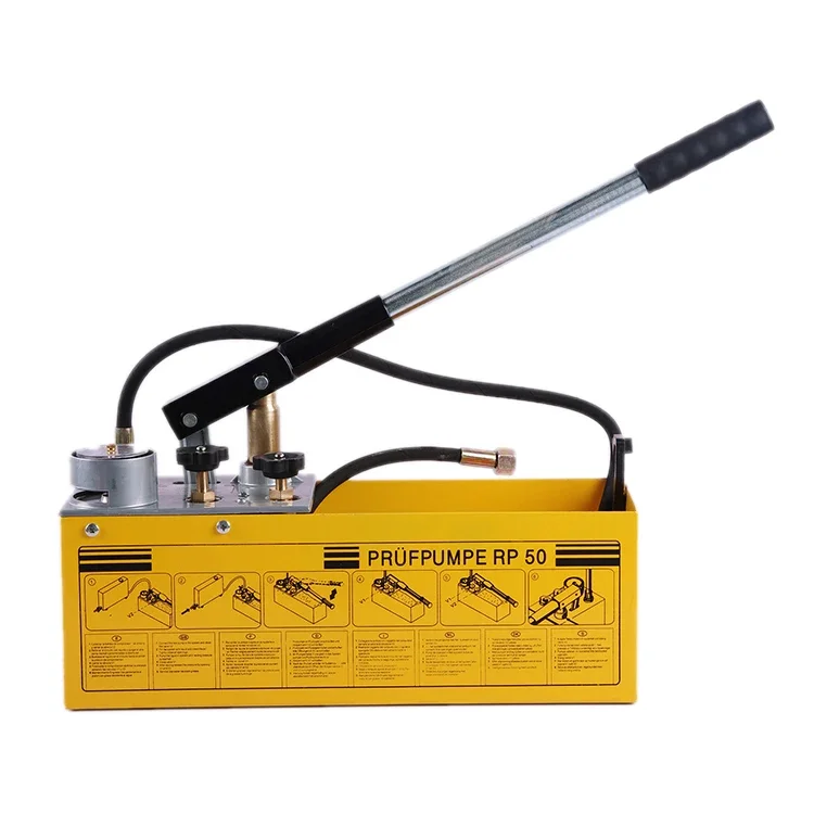 RP-50C 0-5MPa High Quality Hydraulic Pressure Testing Equipment Portable Water Electric Hydraulic Pressure Test Pump
RP-50C 0-5MPa High Quality Hydraulic Pressure Testing Equipment Portable Water Electric Hydraulic Pressure Test Pump