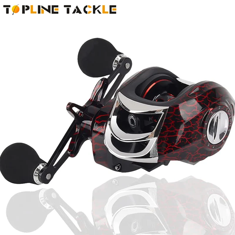 Baitcasting Reel 22lbs Max Drag Baitcast Fishing Reels 7.2:1 Casting Reel Left & Right Hand Saltwater Freshwater Baitcaster Reel
Baitcasting Reel 22lbs Max Drag Baitcast Fishing Reels 7.2:1 Casting Reel Left & Right Hand Saltwater Freshwater Baitcaster Reel