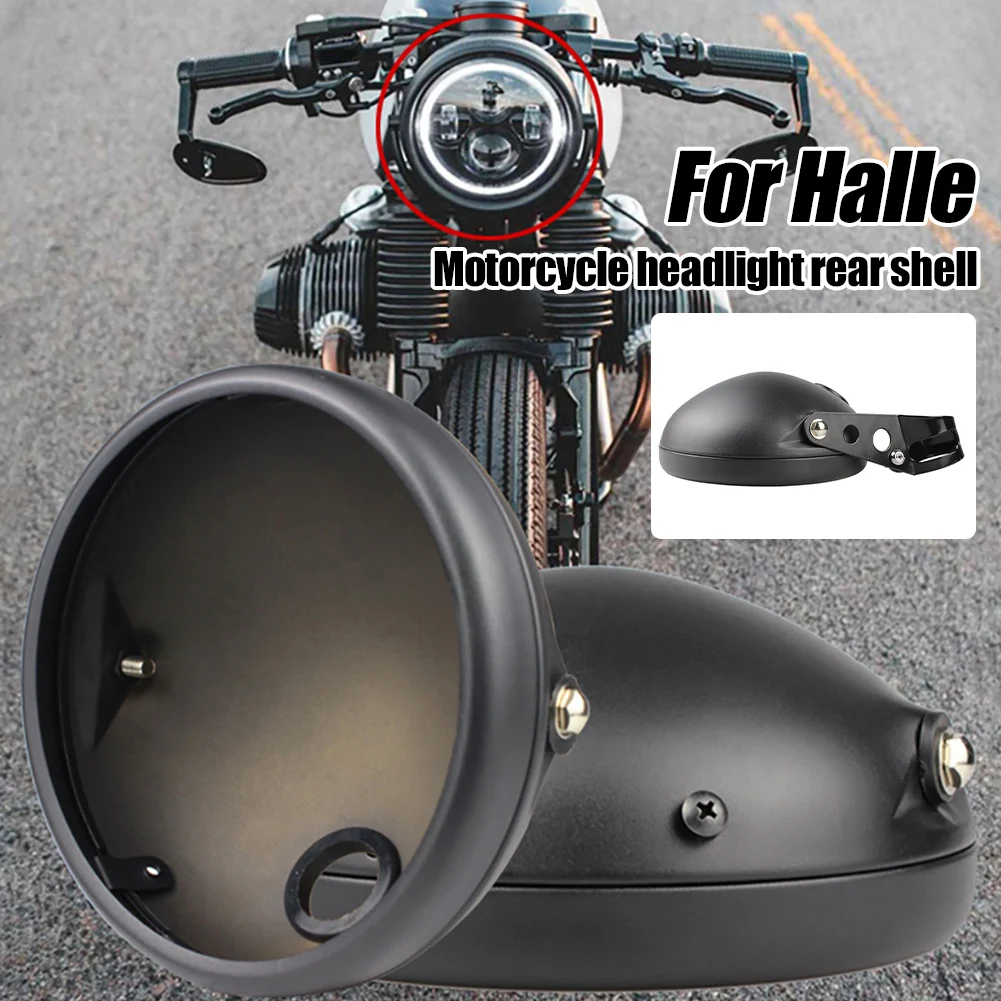 Motorcycle Headlamp Housing 7-Inch Round Headlight Rear Housing Metal Protective Shell Universal Bucket Shell Lighthouse
Motorcycle Headlamp Housing 7-Inch Round Headlight Rear Housing Metal Protective Shell Universal Bucket Shell Lighthouse