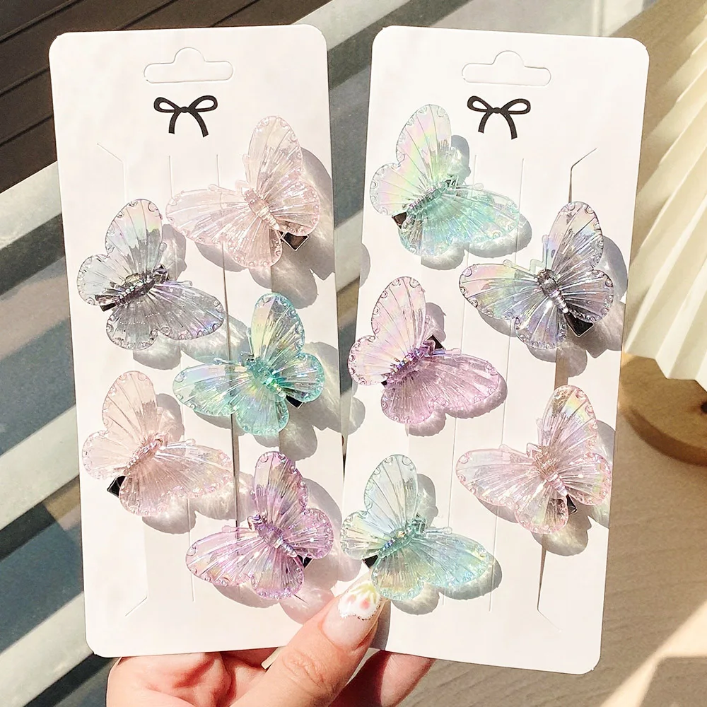 5Pcs/set Mermaid Color Fairy Butterfly Handmade Hairpins For Women Girls Barrettes Headwear Hair Clips Fashion Hair Accessories
5Pcs/set Mermaid Color Fairy Butterfly Handmade Hairpins For Women Girls Barrettes Headwear Hair Clips Fashion Hair Accessories