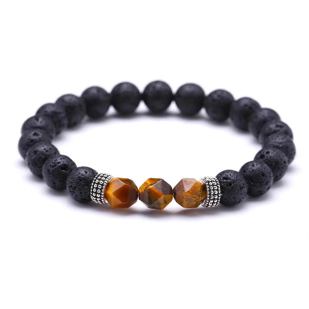 Semi-precious Mineral Crystal Yellow Blue Green Multicolor Spherical Faceted Tiger Eye Bracelets Volcanic Stone Reiki Bangle
Semi-precious Mineral Crystal Yellow Blue Green Multicolor Spherical Faceted Tiger Eye Bracelets Volcanic Stone Reiki Bangle