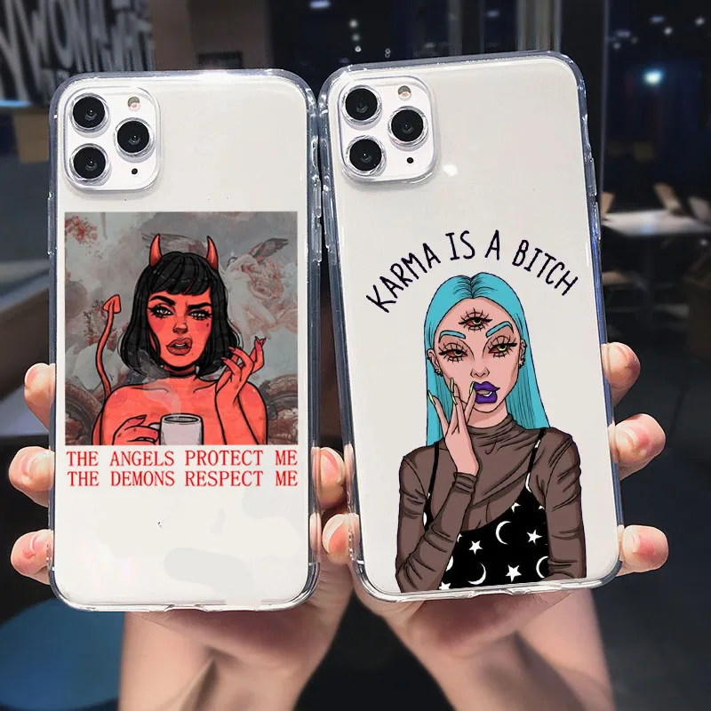 Sexy Woman Devil Aesthetic Girl Case For iPhone 13 Pro Max 11Pro Max 12 Mini Silicone Cover Coque For iPhone XR XS 6 6s 7 8 Plus
Sexy Woman Devil Aesthetic Girl Case For iPhone 13 Pro Max 11Pro Max 12 Mini Silicone Cover Coque For iPhone XR XS 6 6s 7 8 Plus