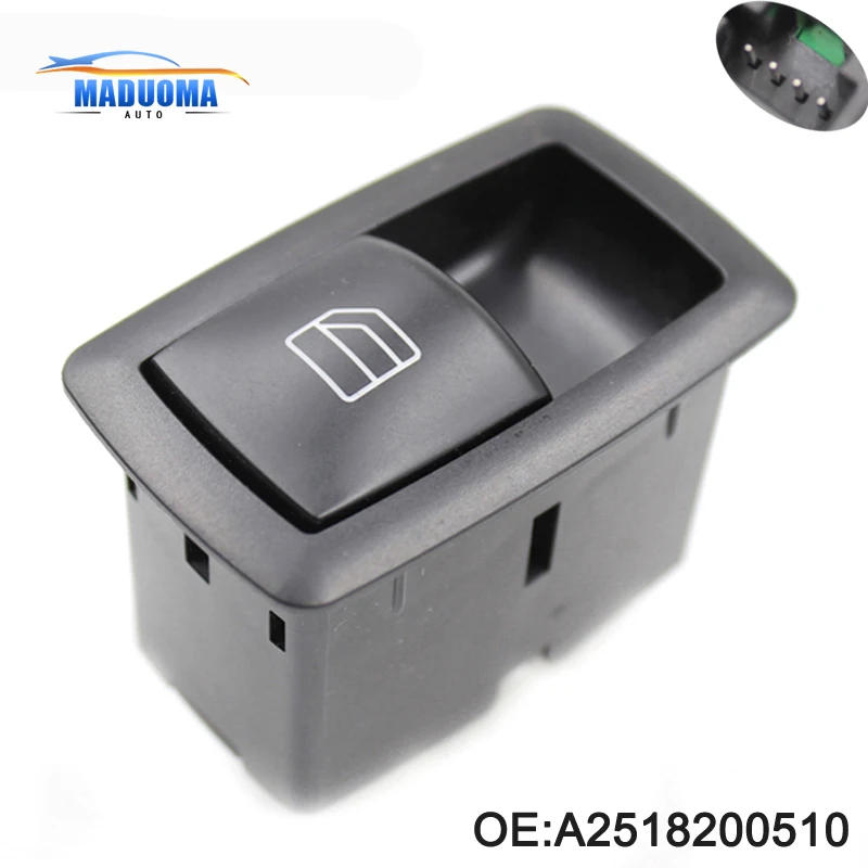 Black Power Window Switch Button 2518200510 For Mercedes A B ML GL R Class W245 X164 W251 W169 W164 Passenger Side 251 820 05 10
Black Power Window Switch Button 2518200510 For Mercedes A B ML GL R Class W245 X164 W251 W169 W164 Passenger Side 251 820 05 10