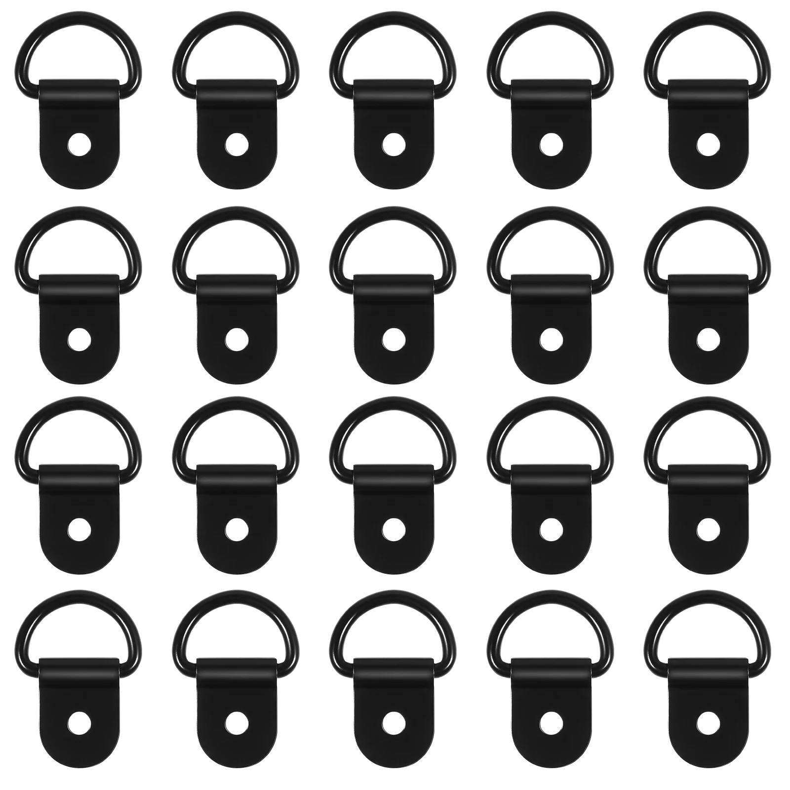 DOITOOL 30pcs D-Ring Tie Downs D Rings Anchor Picture Frames Painting Mirror Hangers (Black)
DOITOOL 30pcs D-Ring Tie Downs D Rings Anchor Picture Frames Painting Mirror Hangers (Black)