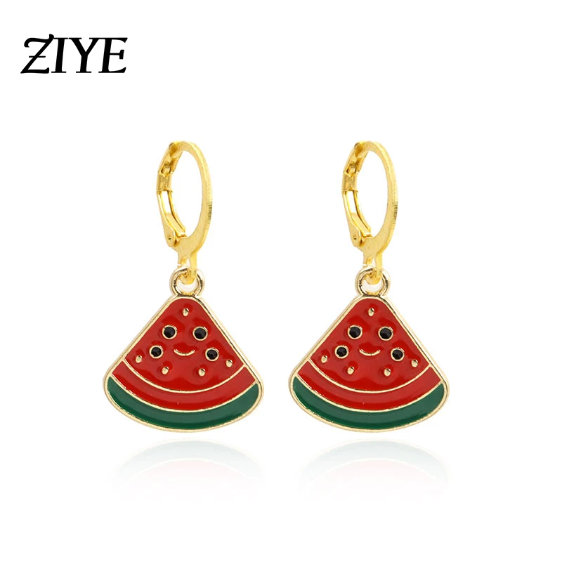 Novelty Cute Watermelon Fruit Pendant Dangle Earrings for Women Vacation Summer Beach Jewelry for Girls Ladies Party Accessories
Novelty Cute Watermelon Fruit Pendant Dangle Earrings for Women Vacation Summer Beach Jewelry for Girls Ladies Party Accessories