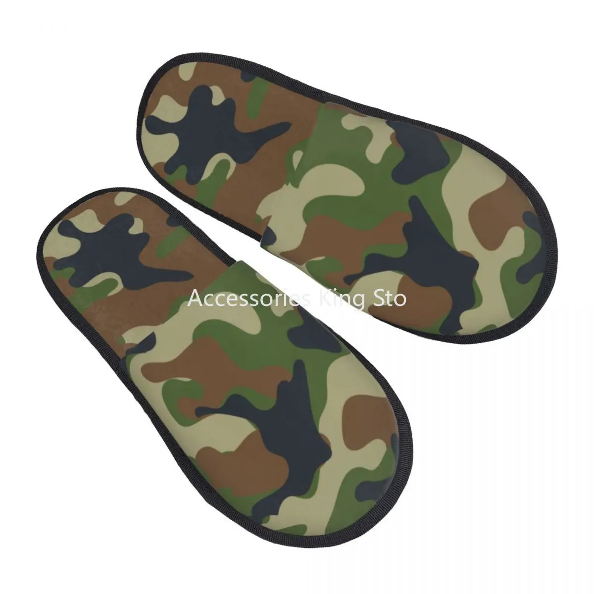 Woodland Camouflage House Slippers Women Soft Memory Foam Military Army Camo Slip On Spa Slipper Shoes
Woodland Camouflage House Slippers Women Soft Memory Foam Military Army Camo Slip On Spa Slipper Shoes