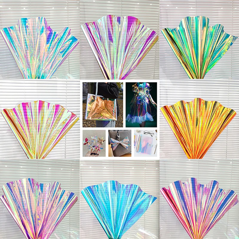 Holographic PVC Vinyl Iridescent Blue Mirrored Foil Laser Graphic Fabric for DIY Crafts Bags Purse Handbags Making 30x135cm
Holographic PVC Vinyl Iridescent Blue Mirrored Foil Laser Graphic Fabric for DIY Crafts Bags Purse Handbags Making 30x135cm