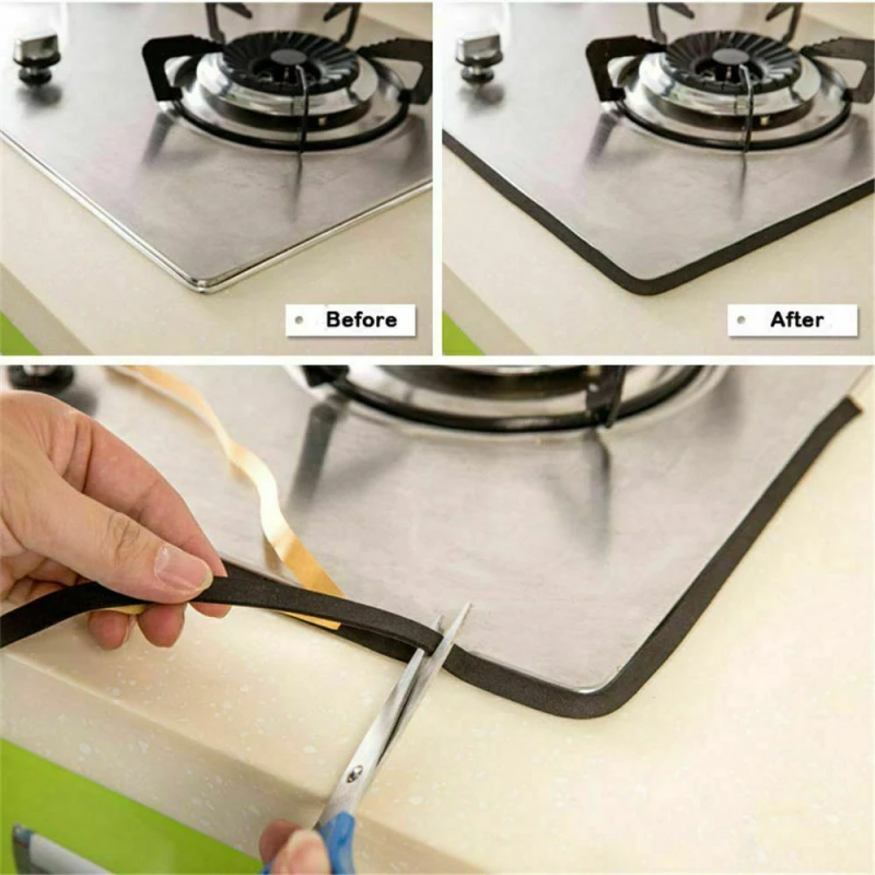 2M Sealing Strip Bathroom Shower Sink Bath Caulk Tape Black Self Adhesive Waterproof Wall Tape For Bathroom Kitchen
2M Sealing Strip Bathroom Shower Sink Bath Caulk Tape Black Self Adhesive Waterproof Wall Tape For Bathroom Kitchen