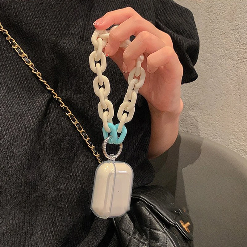 Chain Style Cover for Apple AirPods 1 2 Case for AirPods Pro Case with Lanyard Wireless Headphone Case Bluetooth Earphones Case
Chain Style Cover for Apple AirPods 1 2 Case for AirPods Pro Case with Lanyard Wireless Headphone Case Bluetooth Earphones Case