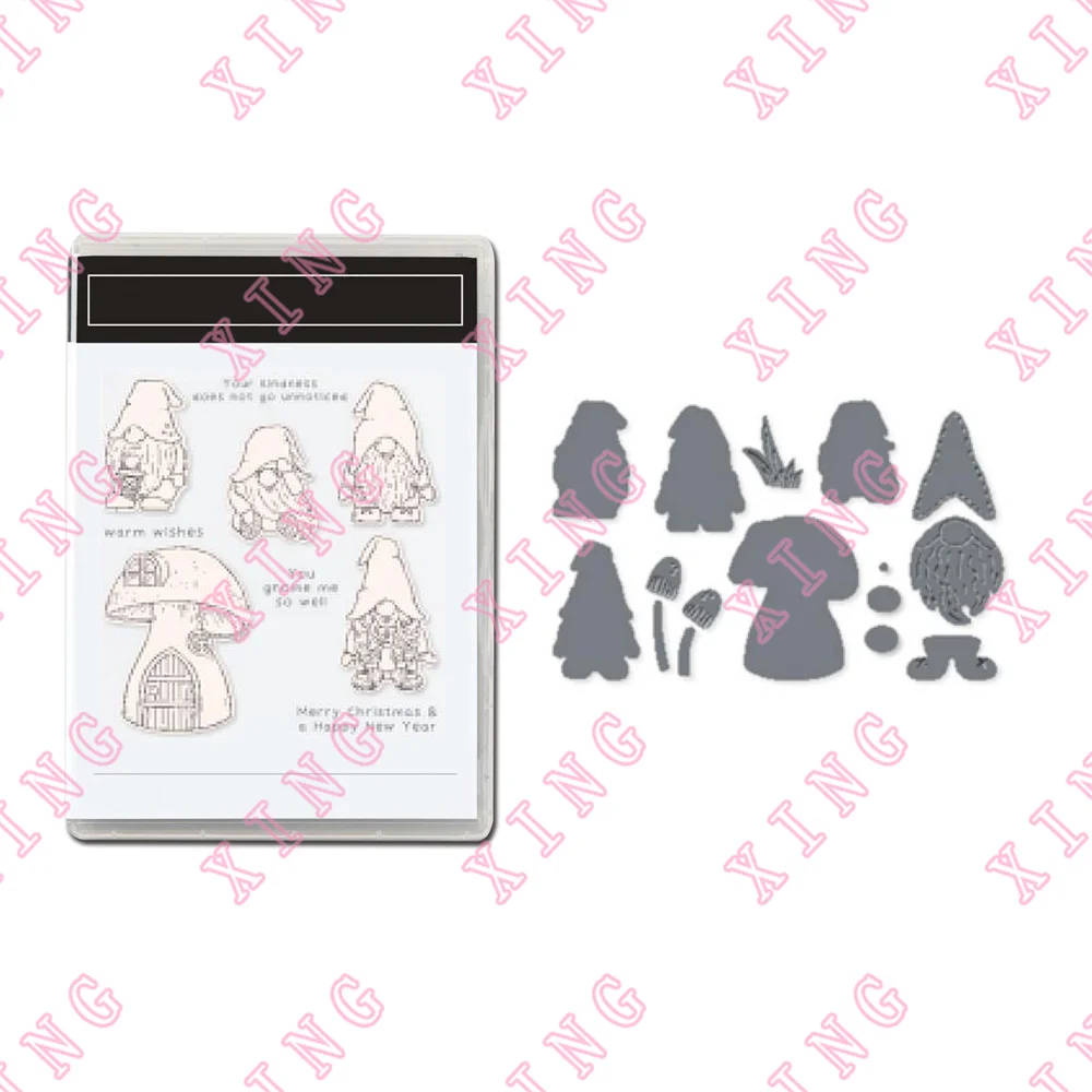 2022 Newest Christmas mushroom Decoration Clear Silicone Stamps Metal Cutting Dies Diy Scrapbook Paper Card Craft Embossing Mold
2022 Newest Christmas mushroom Decoration Clear Silicone Stamps Metal Cutting Dies Diy Scrapbook Paper Card Craft Embossing Mold