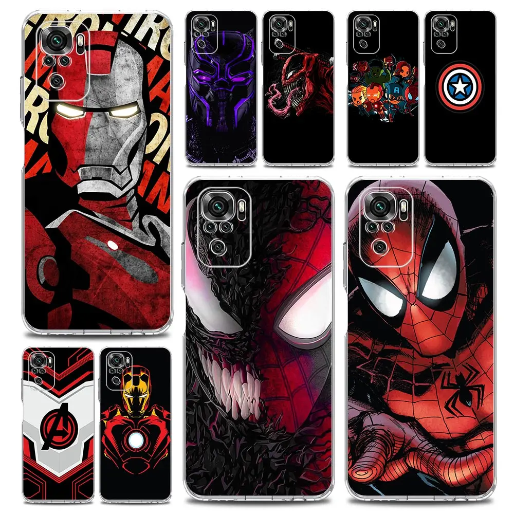 Disney Superheroes The Avengers Phone Case For Xiaomi Redmi Note 11 9S 9 8 10 Pro 7 8T 9C 9A 8A K40 Pro 11T 5G Clear Cover Coque
Disney Superheroes The Avengers Phone Case For Xiaomi Redmi Note 11 9S 9 8 10 Pro 7 8T 9C 9A 8A K40 Pro 11T 5G Clear Cover Coque