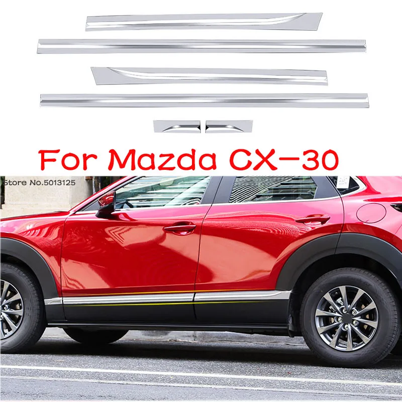 For Mazda CX-30 CX30 2020 2021 2022 Car ABS Body Side Door Trim Bright Strip Molding Car Body Exterior Trim Car Accessories
For Mazda CX-30 CX30 2020 2021 2022 Car ABS Body Side Door Trim Bright Strip Molding Car Body Exterior Trim Car Accessories