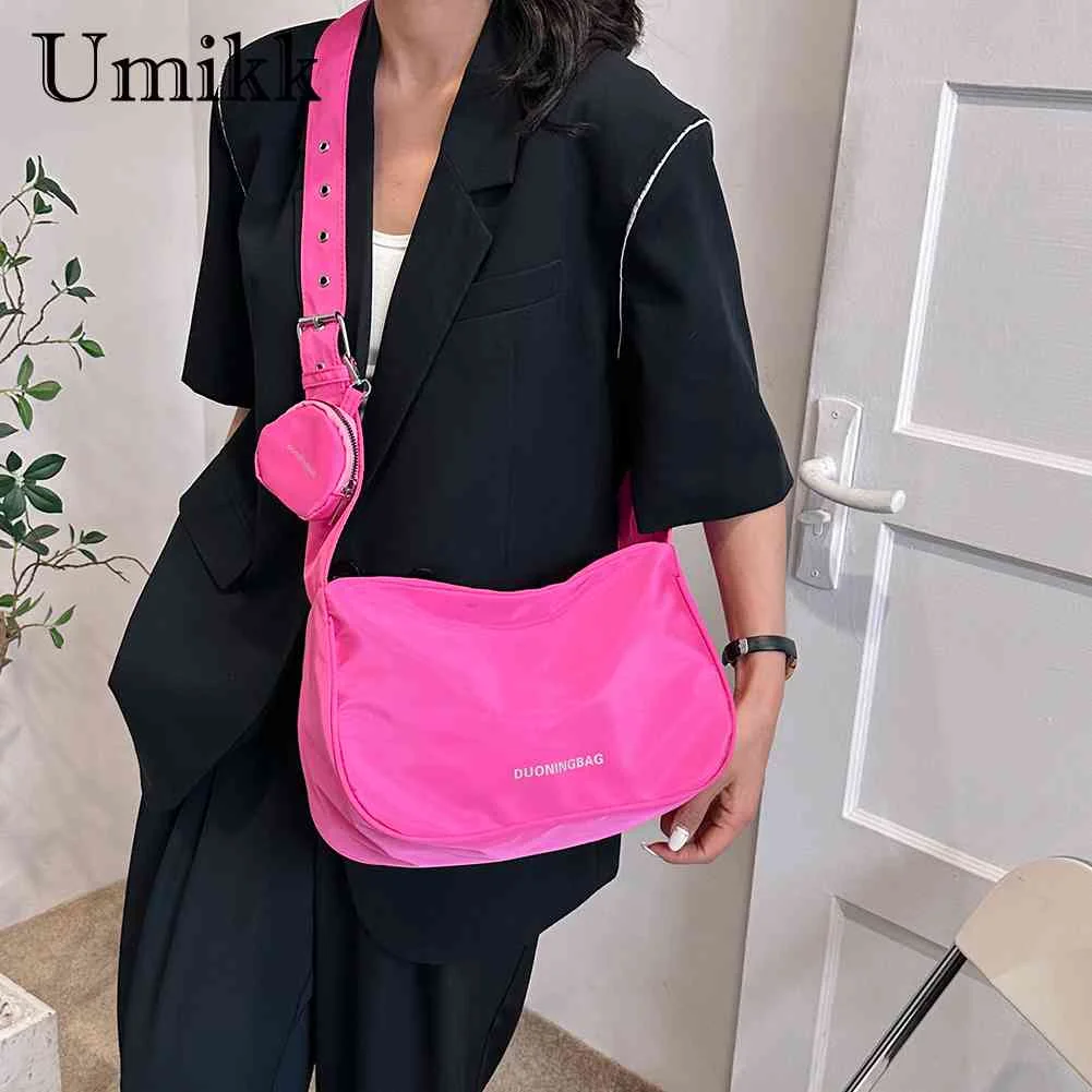 Casual Nylon Hobos Crossbody Bag for Women Designer Shoulder Bags Large Capacity Tote Lady Travel Shopper Bag Female Purses 2023
Casual Nylon Hobos Crossbody Bag for Women Designer Shoulder Bags Large Capacity Tote Lady Travel Shopper Bag Female Purses 2023