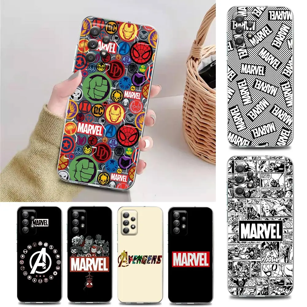Marvel Heros Logo Clear Phone Case for Samsung A71 A72 A73 A01 A11 A12 A13 A22 A23 A31 A32 A41 A51 A52 A53 4G 5G Case
Marvel Heros Logo Clear Phone Case for Samsung A71 A72 A73 A01 A11 A12 A13 A22 A23 A31 A32 A41 A51 A52 A53 4G 5G Case