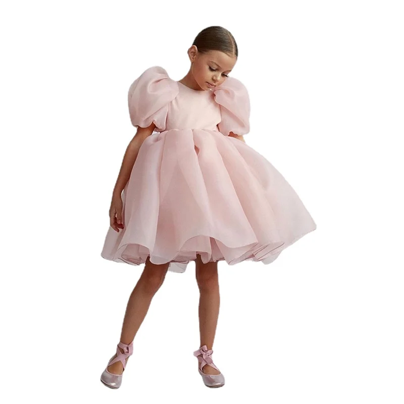 RC117711 New Fashion Girls' Bubble Sleeve Fluffy Yarn Princess Clothes Children's Temperament Lace Dress
RC117711 New Fashion Girls' Bubble Sleeve Fluffy Yarn Princess Clothes Children's Temperament Lace Dress