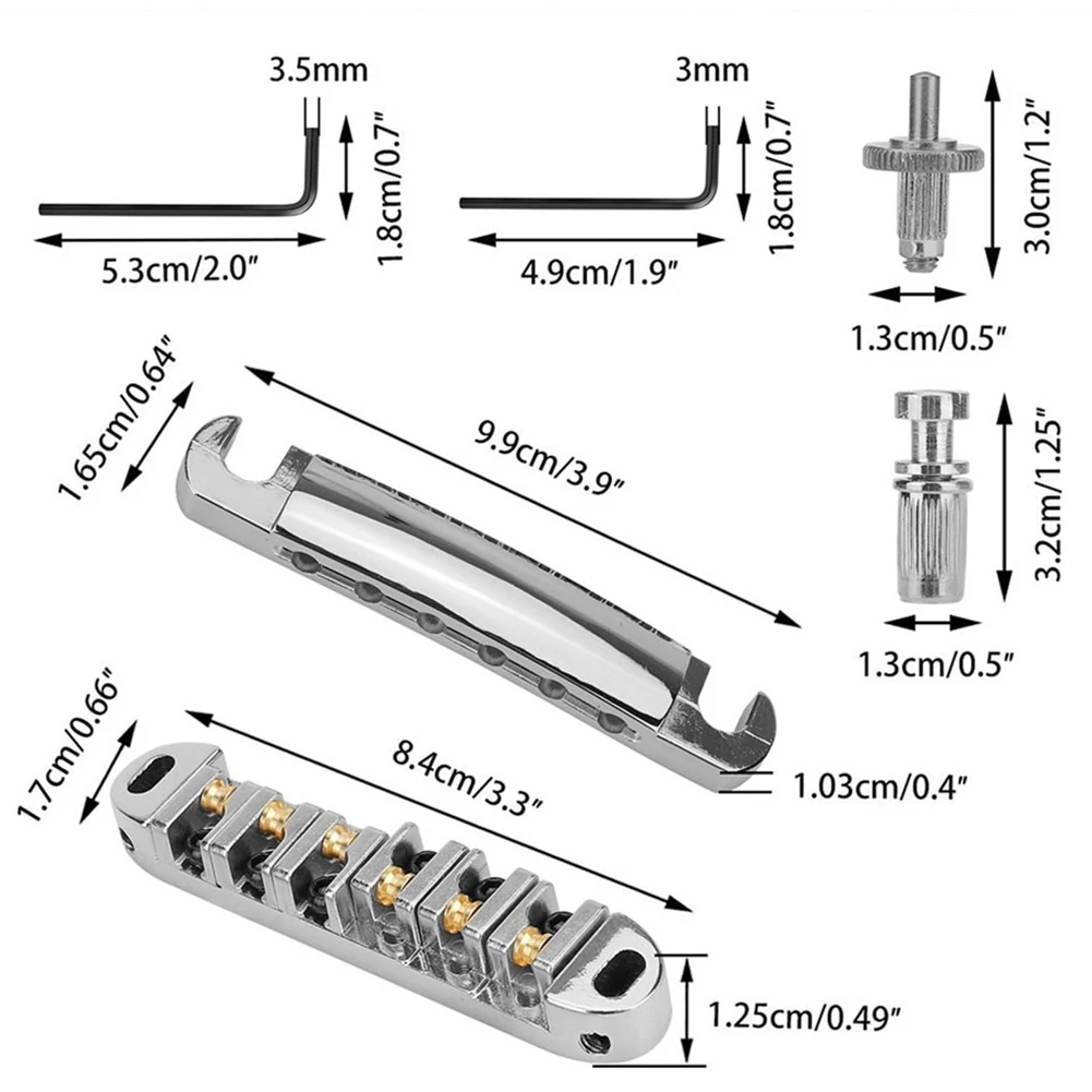 6 Strings Copper Roller Saddle Tune-O-Matic Bridge Tailpiece For LP SG Epi Electric Guitar Upper And Lower Bridge Ball Set
6 Strings Copper Roller Saddle Tune-O-Matic Bridge Tailpiece For LP SG Epi Electric Guitar Upper And Lower Bridge Ball Set