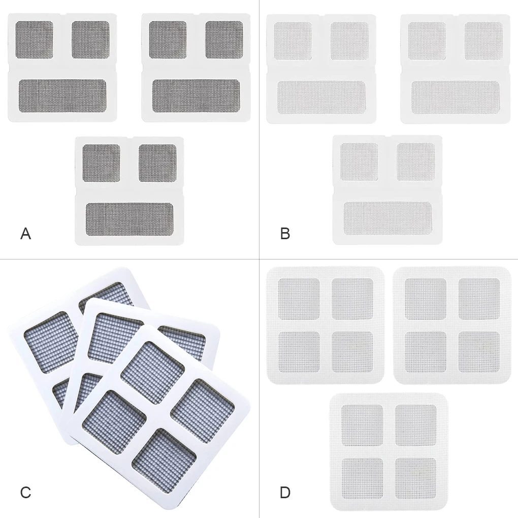Window Screen Self-adhesive Covering Patch Stickers Mesh Repair Patches Door Curtain Screens Accessories Type 1 Black
Window Screen Self-adhesive Covering Patch Stickers Mesh Repair Patches Door Curtain Screens Accessories Type 1 Black