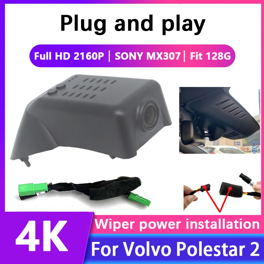 Новинка! Простой в установке скрытый 4K Автомобильный видеорегистратор Wifi видеорегистратор оригинальный для Volvo Polestar 2 2021 2022 высокое качество
Новинка! Простой в установке скрытый 4K Автомобильный видеорегистратор Wifi видеорегистратор оригинальный для Volvo Polestar 2 2021 2022 высокое качество