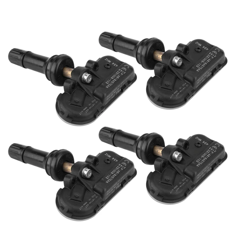 4Pcs Tpms Car Tire Pressure Monitoring Sensor For Jeep Dodge Ram 1500 2500 2014-2018 68157568Aa
4Pcs Tpms Car Tire Pressure Monitoring Sensor For Jeep Dodge Ram 1500 2500 2014-2018 68157568Aa