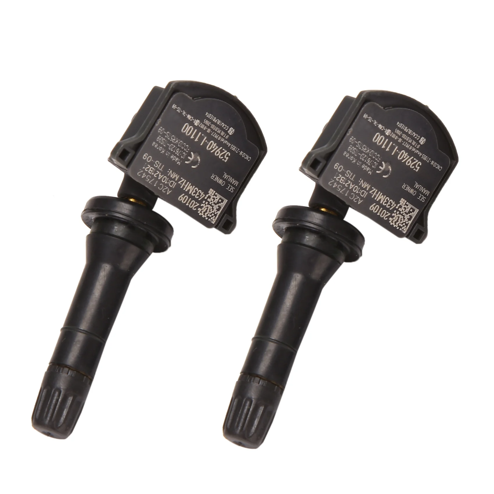 4PCS TPMS Tire Pressure Monitoring Sensor 52940-L1100 for Hyundai Sonata Elantra KIA Optima K5 Seltos 2020-2021 
4PCS TPMS Tire Pressure Monitoring Sensor 52940-L1100 for Hyundai Sonata Elantra KIA Optima K5 Seltos 2020-2021