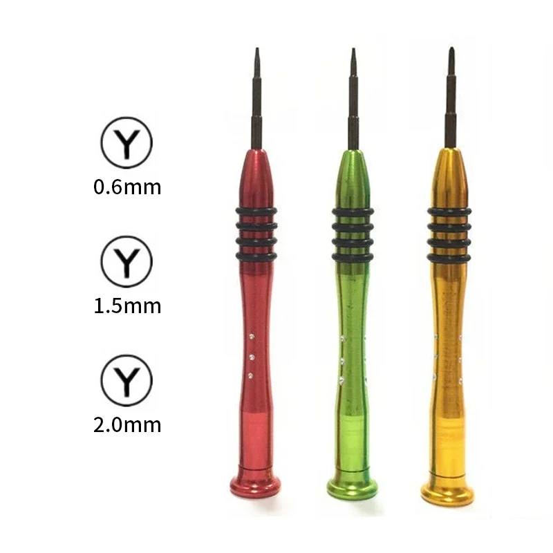 0.6mm 1.5mm 2.0mm Y Tip Triwing Screwdriver for Nintendo Switch JoyCon for iPhone 7 8 Plus for Samsung Gear S3 Smartwatch Repair
0.6mm 1.5mm 2.0mm Y Tip Triwing Screwdriver for Nintendo Switch JoyCon for iPhone 7 8 Plus for Samsung Gear S3 Smartwatch Repair