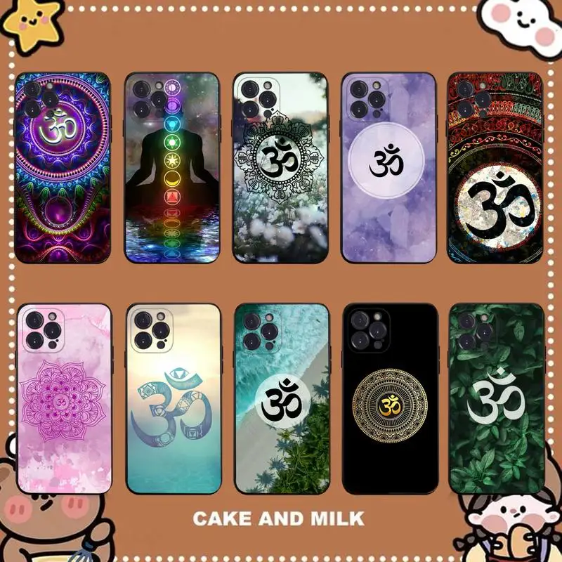 Aum Om Yoga Phone Case for iPhone 11 12 13 mini pro XS MAX 8 7 6 6S Plus X 5S SE 2020 XR case
Aum Om Yoga Phone Case for iPhone 11 12 13 mini pro XS MAX 8 7 6 6S Plus X 5S SE 2020 XR case