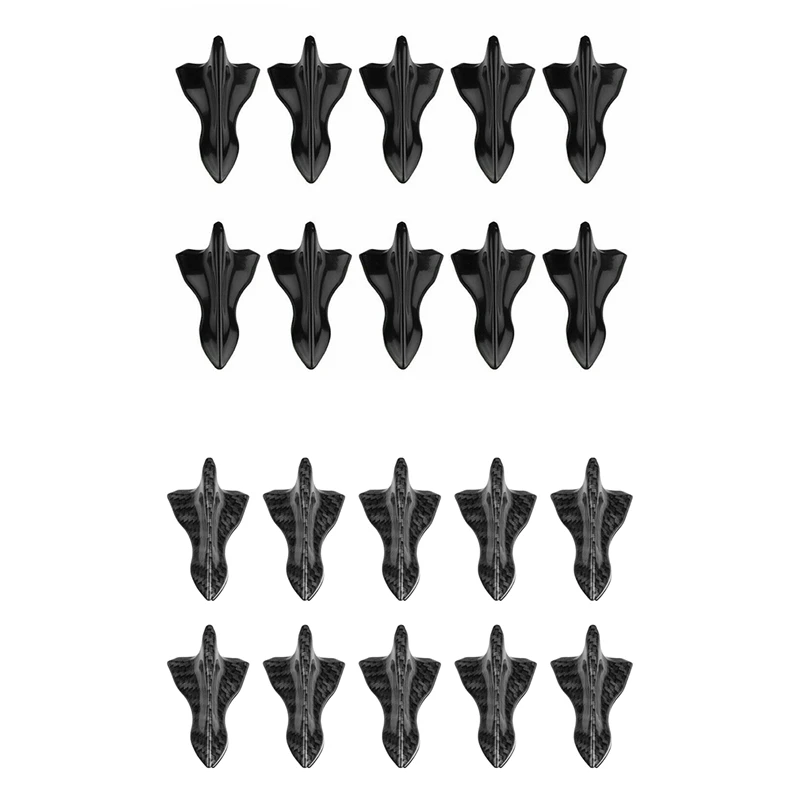 10Pcs Car Rear Roof Shark Fin Spoiler Shark Diffuser Vortex Generator Roof Spoiler Bumper Tail Generator
10Pcs Car Rear Roof Shark Fin Spoiler Shark Diffuser Vortex Generator Roof Spoiler Bumper Tail Generator