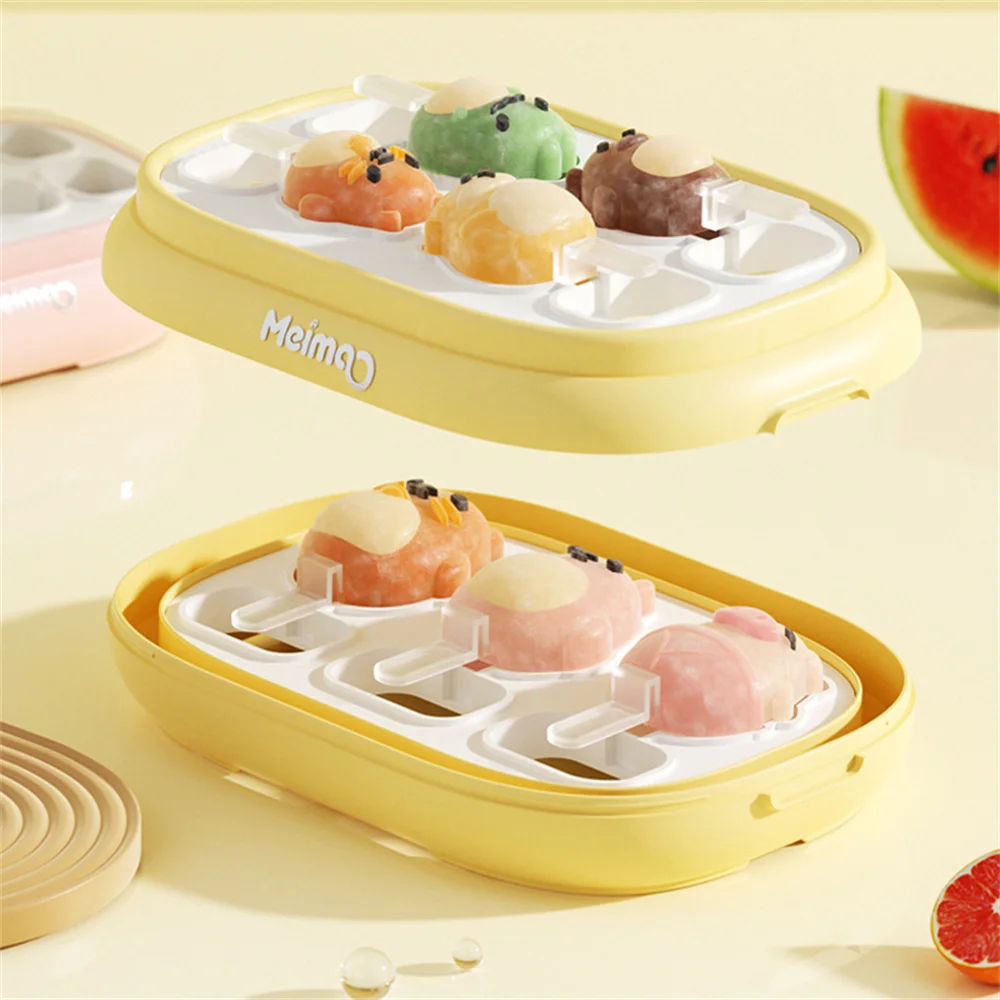 Cartoon Ice Cream Mold Removable Lid Silicone Ice Cube Tray Reusable Homemade DIY Chocolate Popsicle Dessert Homemade Tools
Cartoon Ice Cream Mold Removable Lid Silicone Ice Cube Tray Reusable Homemade DIY Chocolate Popsicle Dessert Homemade Tools