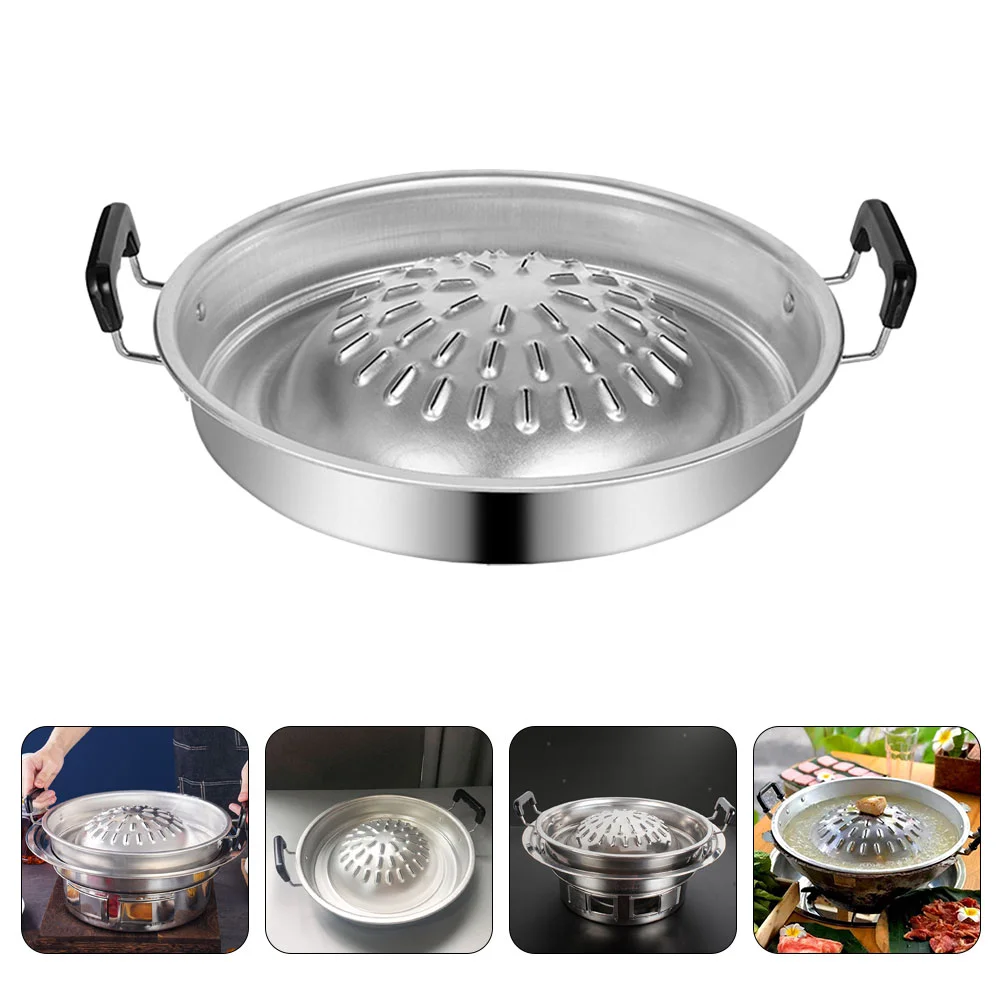 Outdoor BBQ Grill Professional Tray Reusable Pan Grilling Handle Household Supply Pancake Griddle Stovetop
Outdoor BBQ Grill Professional Tray Reusable Pan Grilling Handle Household Supply Pancake Griddle Stovetop