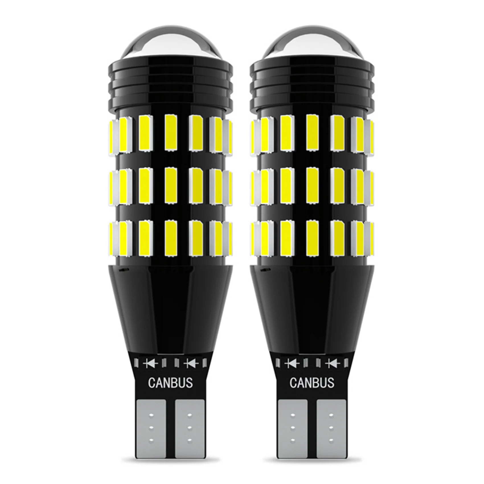2Pcs Car T15 W16W LED High Power 4014 51-SMD Bulb Canbus Error Free Reverse Tail Lights Brake Signal Lights Super Bright
2Pcs Car T15 W16W LED High Power 4014 51-SMD Bulb Canbus Error Free Reverse Tail Lights Brake Signal Lights Super Bright