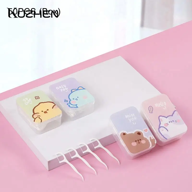 50Pcs/Box Family Pack Flossing Details Cleaning Teeth Super Thin Floss Stick Cartoon Plastic Toothpicks Flosser Picks
50Pcs/Box Family Pack Flossing Details Cleaning Teeth Super Thin Floss Stick Cartoon Plastic Toothpicks Flosser Picks